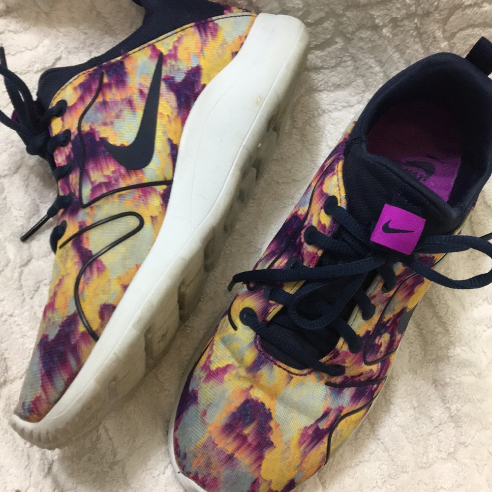 Multi colored Nike sneakers
